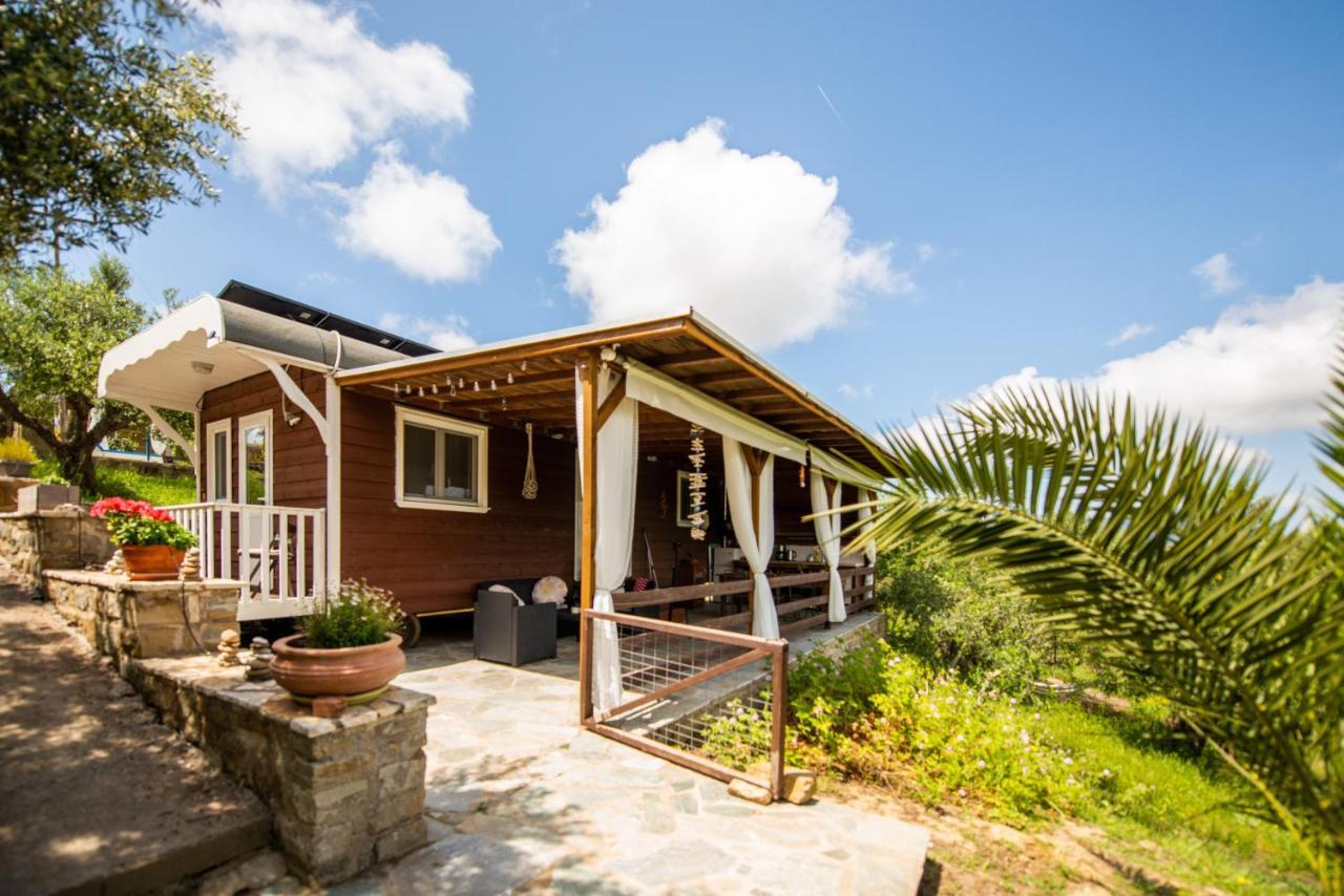 Hakuna Matata Holidays Wooden Lodge With Airco & Pool In Greek Olive Grove Methoni (Messenia) Exterior foto